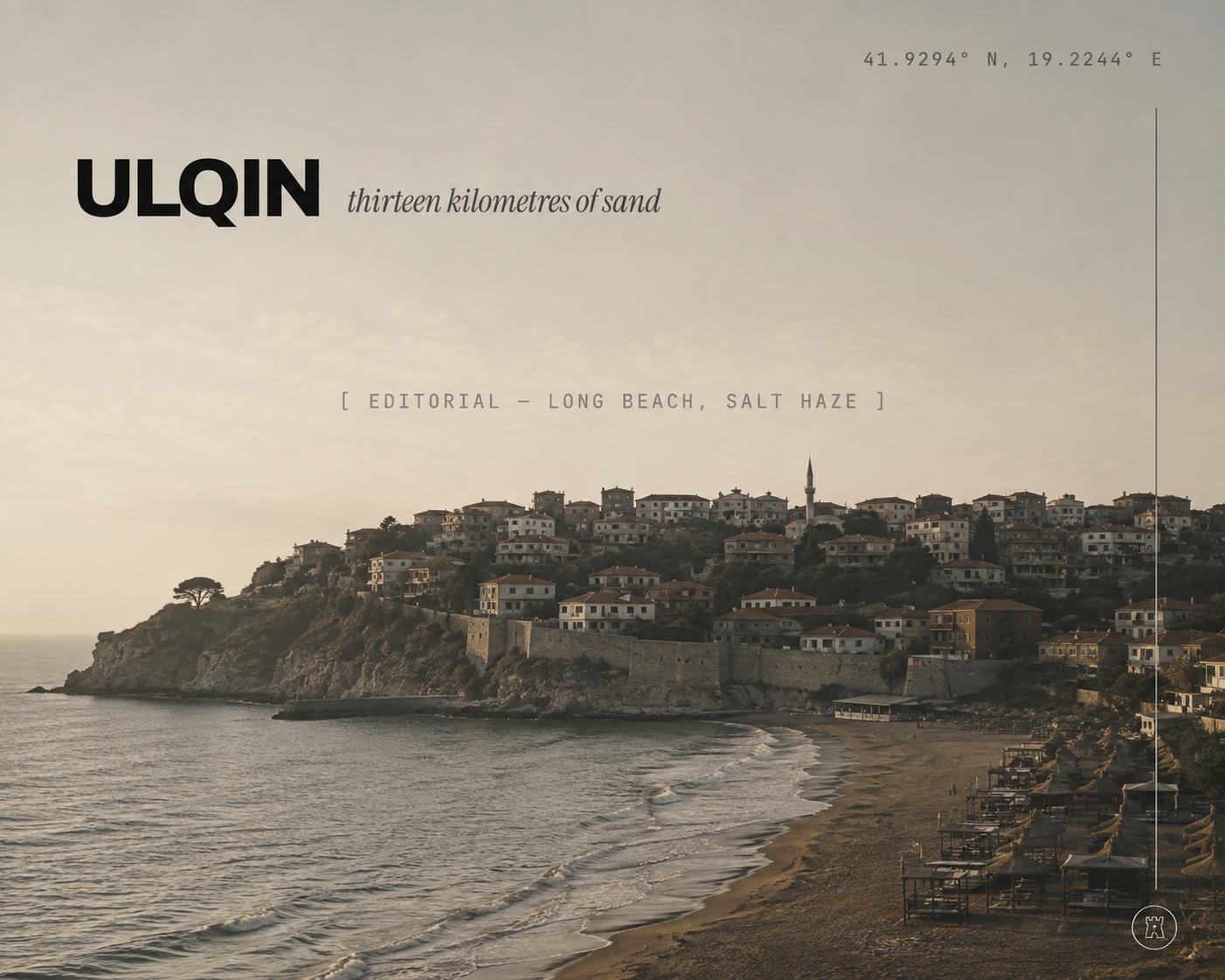 ULQIN — thirteen kilometres of sand